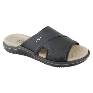 Chinelo Slide Itapuã Preto e Cinza Masculino