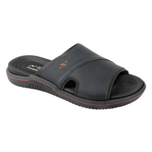 Chinelo Slide Itapuã Preto e Vermelho Masculino