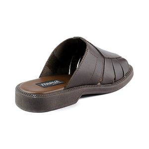 Chinelo Slide Itapuã Couro Marrom Masculino